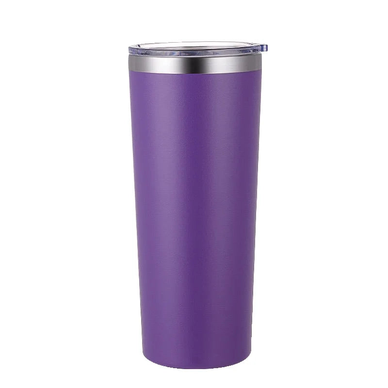 Steel Double Wall Coffee Mug 12oz 22oz Water Drinking Mug 350ml 650ml Insulated Thermos Office Car Vacuum Flask