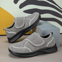 Wide Footed Shoes Winter Suede Casual Shoes Men Anti Slip Sole Loafers Women Minimalist Style Snow Comfortable Thick Soled Shoes