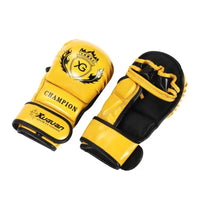 MMA Half Finger Boxing Gloves PU Thickened Sanda Fighting Karate Sports Training Gloves Muay Thai Boxing Training Accessories
