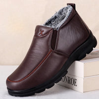 Boots men's snow outdoor men's shoes men's winter boots hiking ankle boots waterproof men's shoes work shoes shoes