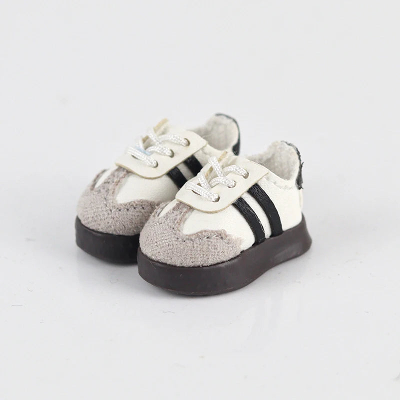 Ob11 Doll Shoes Fashion Casual Sports Shoes Sneakers 1/12 Bjd Shoes Accessories For Obitsu11, Gsc, Ymy, Body9, Ob11 Doll