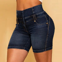Women Bodycon Denim Shorts Ladies carry buttock Shorts Three Minutes of Pants Jeans Skinny Y2K Short Pants Feminina