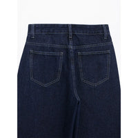 DUOPERI Women Fashion 2 Pieces Sets With Belt Denim  Jackets & Vintage Front Zipper Jeans Trousers Feamle Chic Lady Pants Sets