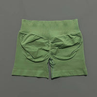 Gym Shorts Women Fitness Sports Biker Shorts High Waist And Waist Tightening Yoga Shorts Workout Scrunch Butt Seamless Leggings