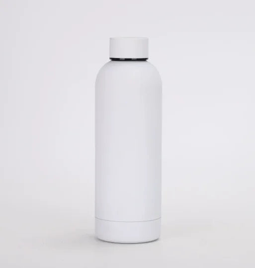 500ml Stainless Steel Small Mouth Insulated Cup Portable Outdoor Sports Water Bottle