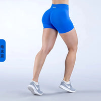 Fashion Shorts Low Waist Seamless Yoga Shorts Scrunch Bum Gym Shorts Women Workout Biker Stretch Fitness Shorts