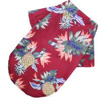 Hawaiian Style Dog T-Shirts Thin Breathable Summer Dog Clothes for Small Dogs Puppy Pet Cat Vest Chihuahua Yorkies Poodle