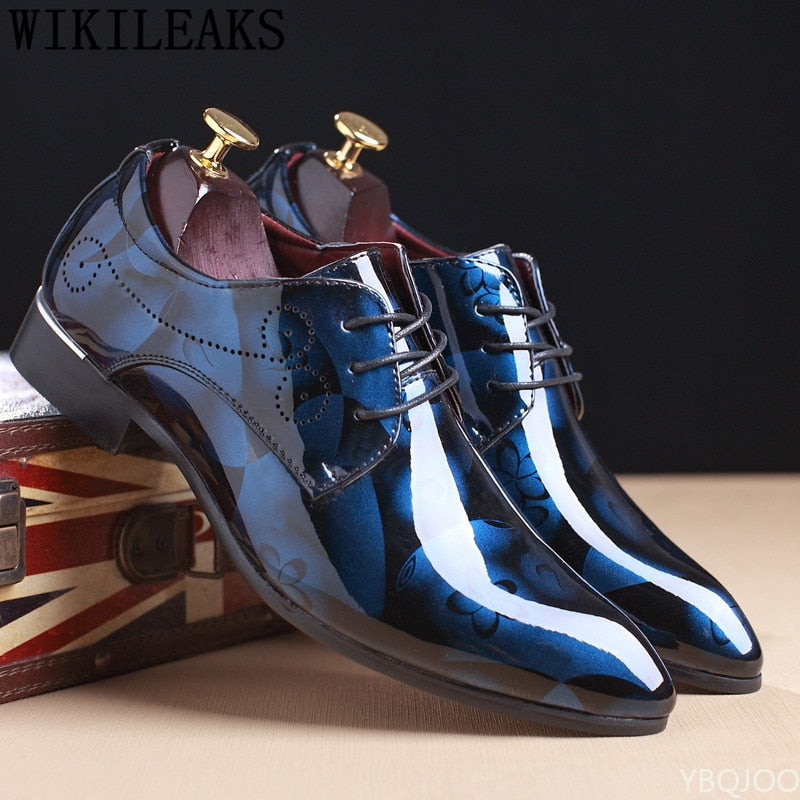 Office Men Dress Shoes Floral Pattern Men Formal Shoes Leather Luxury Mega Mart Center Office Men Dress Shoes Floral Pattern Men Formal Shoes Leather Luxury Mega Mart Center
