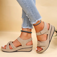 Sandals Shoes Women Summer Fashion Wedge Shoes Woman Non-Slip Women's Sandals Huaraches Casual Footwear Zapatos De Mujer Female