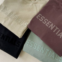 2023 new autumn and winter essential sweatshirt silicone letter print decoration unisex high-end hip-hop loose sweatshirt