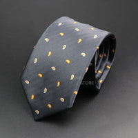 New Design Wedding Men Tie Green Wine Red Paisley Flower Animal Neckties Men Business Dropshipping Groom Collar Accessories Gift