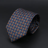 Fashion Men's 7.5cm Silk Tie Super Soft Bohemian Style Dot Chic Novelty Red Blue Necktie Suit Shirt Luxury Banquet Accessories