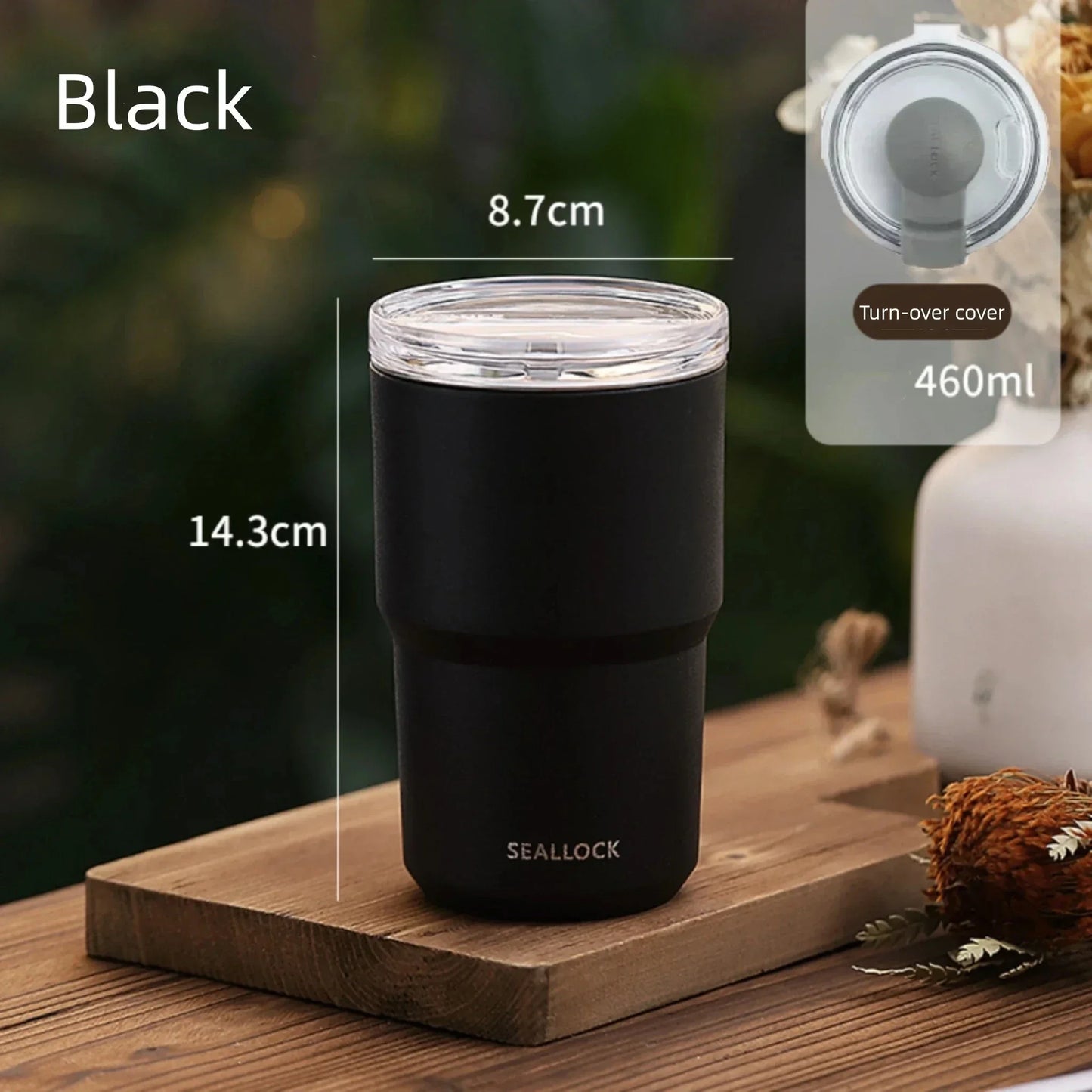 Stainless Steel Coffee Cup Double Layer Vacuum Insulation Cup Office Outdoor Portable Fashion Car Water Mugs for Friends Gifts