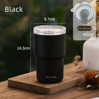 Stainless Steel Coffee Cup Double Layer Vacuum Insulation Cup Office Outdoor Portable Fashion Car Water Mugs for Friends Gifts