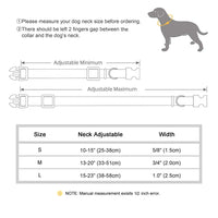 Personalized Nylon Dog Collar Mesh Breathable Padded Dog Collars Custom Pet ID Collars Waterproof Necklace for Small Medium Dogs