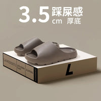 2025 New Arrival Men's Trendy Outdoor Slippers with EVA Tread Feel Anti Slip and Wear-resistant Slippers Indoor Home