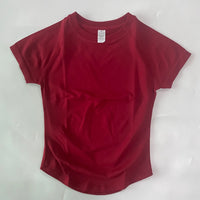 Longline Short Sleeve Top For Women Gym Crop Top Light Weight Yoga Top Shirt Stretchy Workout Clothes Running Sports Shirts