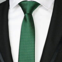 New Slim Narrow Skinny 6CM Mens Necktie Neck Ties For Man Plaids Polka Dot Striped Jacquard Cravat Business Party Corbatas