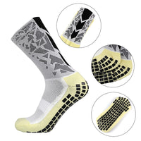 New 2022 Men Women Camouflage Arrow Soccer Socks Breathable Sports Silicone Anti Slip Grip Football Socks