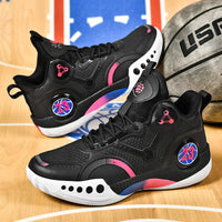 New high top basketball shoes Breathable comfortable sports shoes for men and women training athletes casual student shoes