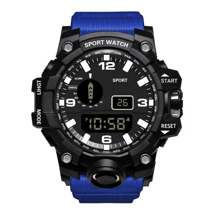 New Multifunctional Electronic Watch for Men Casual Simple Sports Mens Watches Fashionable Wristwatch Accessories
