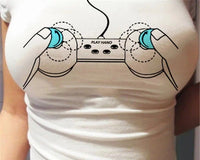 Funny Women T-shirt 3D Eyes Printed T-shirt Summer New Sexy Anime Cartoon Cute Expression Straight Short Sleeve Ladies Slim Tops