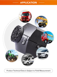 LAVANER Pro Max Alpine Water-Resistant Brushless Motor Diesel 12V 5KW (Below 18044 Feet) Air Heater for Trucks Campers Trailers