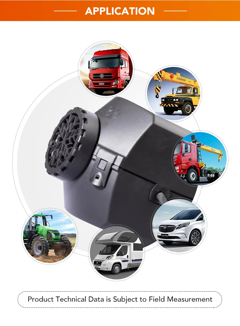LAVANER Pro Max Alpine Water-Resistant Brushless Motor Diesel 12V 5KW (Below 18044 Feet) Air Heater for Trucks Campers Trailers