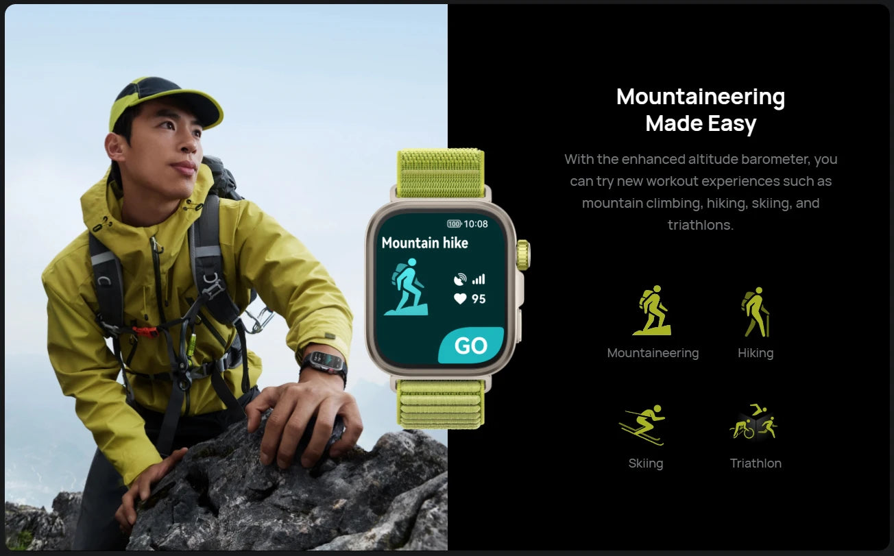 HUAWEI Watch Fit 4 Pro Smartwatch,1.82 inch AMOLED Display,Sapphire Glass,ECG,Heatrate Tracking,compatible with iOS and Android