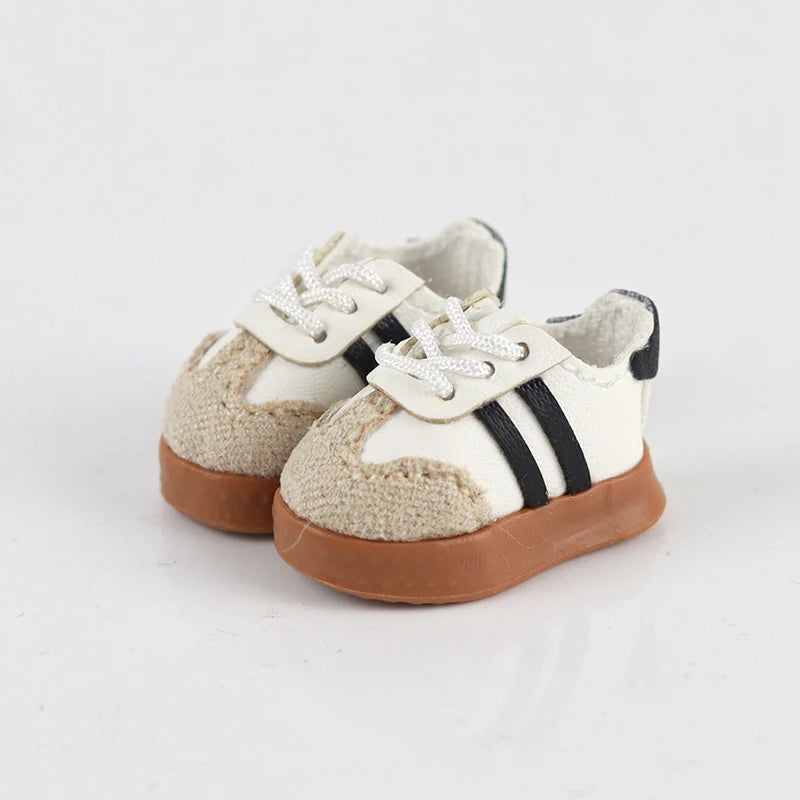 Ob11 Doll Shoes Fashion Casual Sports Shoes Sneakers 1/12 Bjd Shoes Accessories For Obitsu11, Gsc, Ymy, Body9, Ob11 Doll