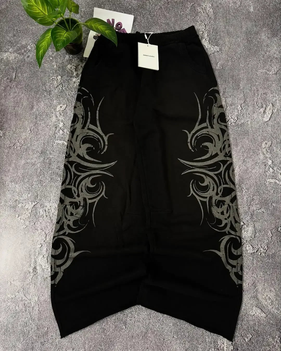 Y2K Fashion Pattern Embroidery Baggy Jeans Men and Women High Street Vintage Hip Hop Casual Couple High Quality Wide-leg Pants