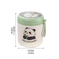 Insulated Breakfast Cup Vacuum Insulated Lunch Box Soup Cup Portable Breakfast Porridge Cup With Lid Sealed Soup Bowl