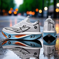 Fashion Men's Sneakers Summer Comfy Breathable Gym Sports Shoes Cushioned Support Running Shoes Tennis Cross Training Shoes