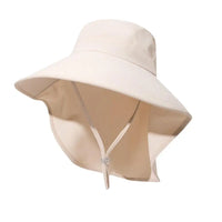 Outdoor Sun Bucket Hat for Women Girls Wide Brim Sun Hat Women Anti-UV Protection Hiking Fisherman Cap Neck Protection Sun Visor