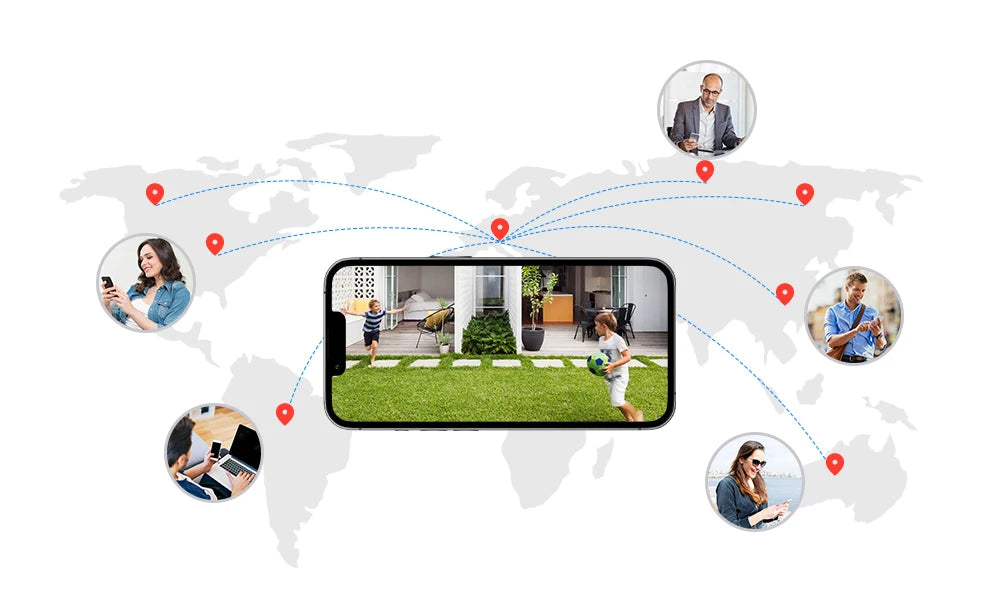 H.View 4K 5Mp 8Mp poe Cctv Security Camera System Home Video Surveillance Kit 8Ch Nvr Audio Outdoor Ip Camera xmeye app