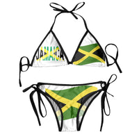 Sexy Brazilian Thong Bikini Mujer Swimwear Women 2023 Jamaica Flag Summer Beachwear