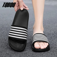 Men's Slides Sandals EVA Foam Comfortable Non-Slip Women's Massage Slippers for Beach Pool House Indoor Outdoor Shower