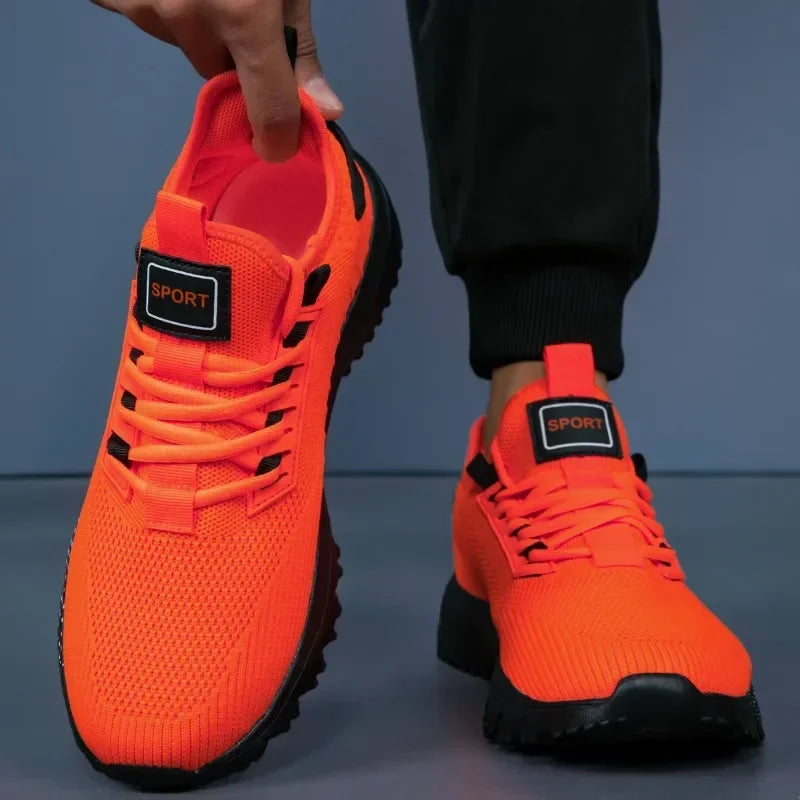 Men's Sneakers Breathable Mesh Men Casual Shoes Outdoor Non-Slip Sports Walking Lightweight Male Tennis Shoes Zapatillas Hombre