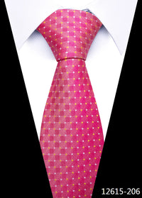 Newest Style 8 cm Necktie Man Blue Golden Striped Wedding Accessories Performance Tie Men Necktie Gravatas Fit Business