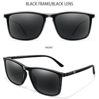 Luxury Square Vintage Polarized Windproof Cycling Sunglasses UV400 Male Eyewear Men Women Fashion Travel Driving Fishing Glasses