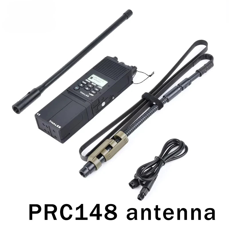 WADSN Tactical Military Softair Army Radio PRC-148 PRC 152 Dummy Radio Case Antenna Package Talkie Walkie PRC 148 PRC152 Cosplay