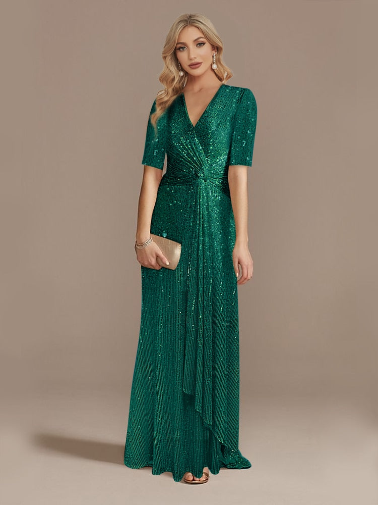 Lucyinlove Luxury Floor Length V-Neck Evening Dresses 2023 Women Party Mega Mart Center Lucyinlove Luxury Floor Length V-Neck Evening Dresses 2023 Women Party Mega Mart Center
