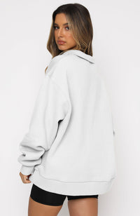 Nsangu 2023 Women Winter Hoodies Women's Casual Very Nice Top Half Zipper Pullover Long Sleeve Sweatshirt Pure Color Hoodies