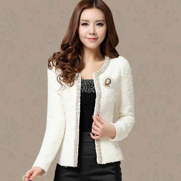 Women Jacket 2023 Women Clothes Winter White Coat Women Long Sleeve Jacket Women Womens Jackets And Coats A624