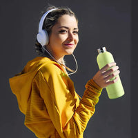 Insulated Water Bottle Coffee Cup Thermal Flask Stainless Steel Small Mouth Thermos for Hot Cold Drinks Leakproof Vacuum Flasks