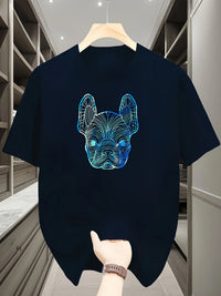Mens Clothes Tee Shirt Homme Graphic T-Shirts Men Tshirt for Men Ropa Hombre French Matador Print Short Sleeved Round Neck 25979