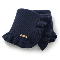 Baby Blankets Knitted Infant Boys Crib Bedding Quilt Girls Plaid 90*70cm Newborn Stroller Swaddling Warp Fashion Solid Ruffles
