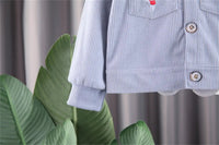 Baby Sets 2025 New Clothes Spring Autumn Leisure Set Coat+Pants Two Piece Set Boys Girls Jacket Fashion Korean Version Clothing