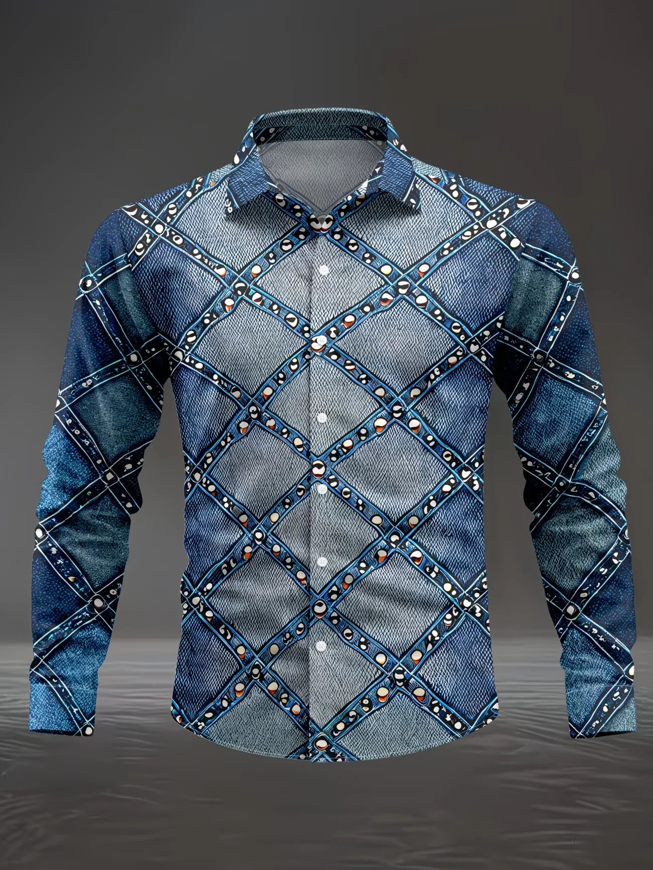 New Hawaiian Pineapple Sunglasses 3D Printed Men's Long Sleeve Shirt with Collar and Vacation Style Shirt Clothing