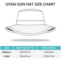 UPF 50+ Foldable Sun Hat Patterned Under Brim Bucket Hats for Summer Hiking Fishing Beach Safari Men Women